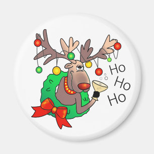 HO HO HO vid SHARON SHARPE Magnet