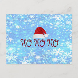 HO HO HO-vykort Vykort