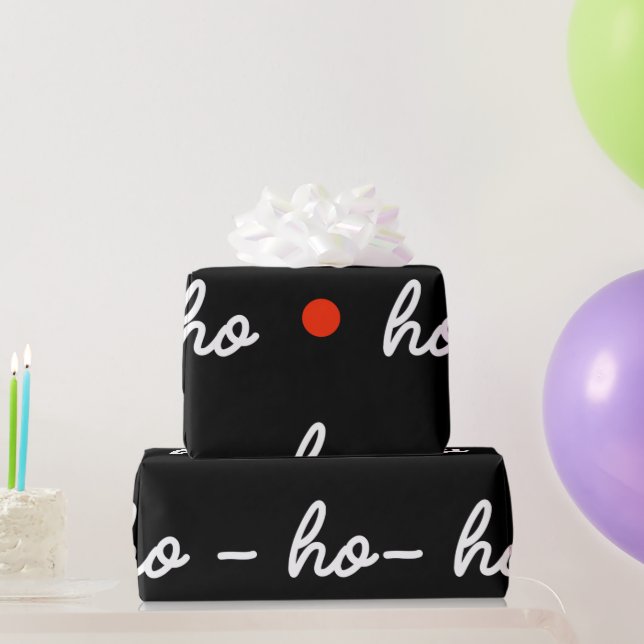 Ho Ho Ho Wrapping Papper Presentpapper (Festgåvor)