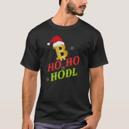 Ho Ho HODL Bitcoin T Shirt