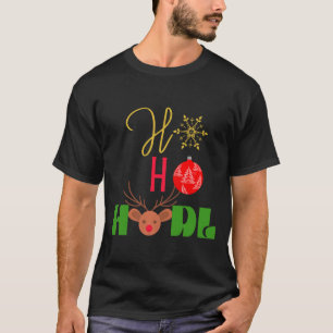 HO HO HODL-finstilt julkryptovalutadesign  T Shirt