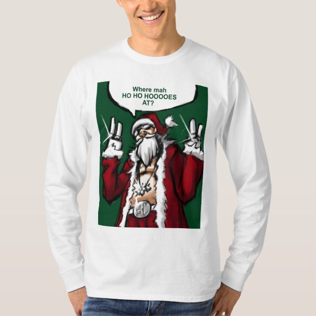 ho ho hoes t-shirt (Framsida)