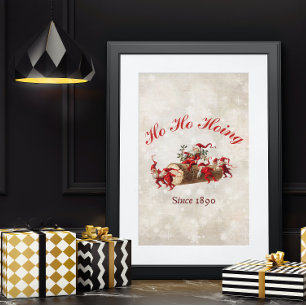 Ho Ho Hoing sedan 1890 års helg i Hälsning Poster