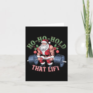 Ho-ho-hold den där Hiss Jultomten-jultomten Wor Kort