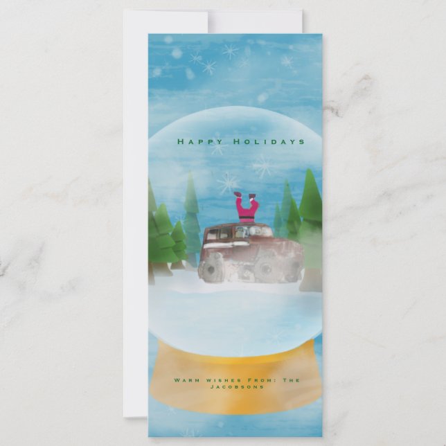 Ho ho Holidays Holiday Card Julkort (Framsida)