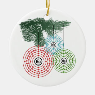 Ho Ho Holmium - prydnad Julgransprydnad Keramik