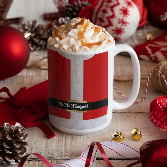 Ho Ho H'Omigosh Anpassade jul Mugg (Skapare uppladdad)