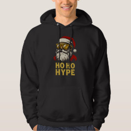 HO HO HYPE – Santa Gold Hoodie