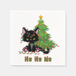 HO HO INGET Julkatt Pappersservett