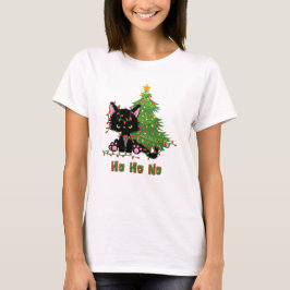 HO HO INGET Julkatt T Shirt