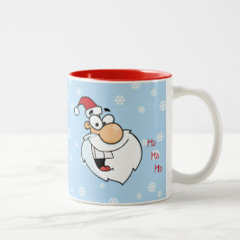 Ho Ho Jolly Ole St. Nick Två-Tonad Mugg