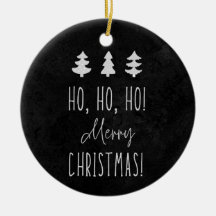 Ho, Ho! Jul! Keramisk prydnadsföremål