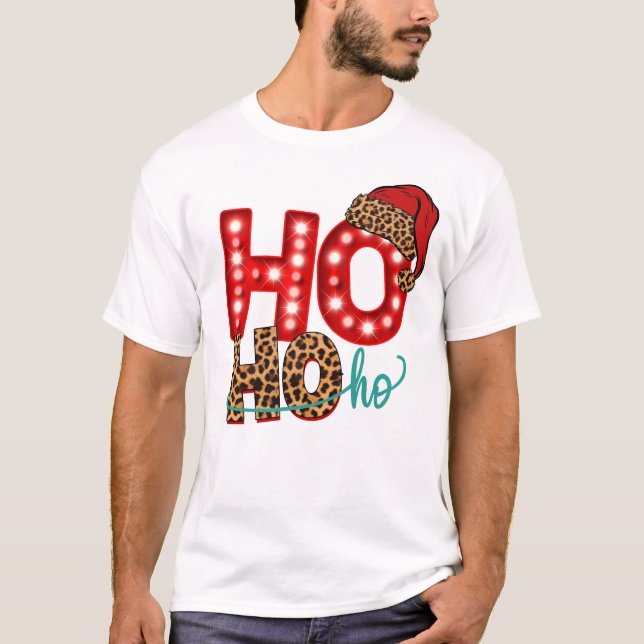 Ho Ho Jul T Shirt (Framsida)