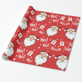 Ho Ho Jul Wrapping Papper Presentpapper