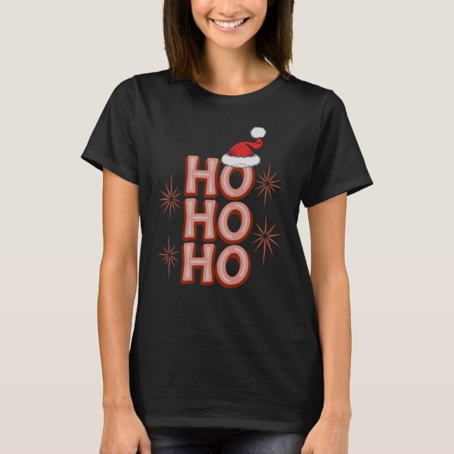 Ho Ho-julen, Gott nytt år T Shirt (Framsida)