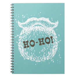 Ho-Ho-jultomten Helgdag Santa Noel Anteckningsbok Med Spiral