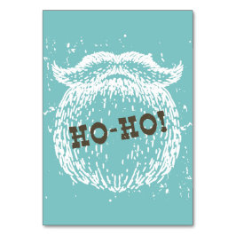 Ho-Ho-jultomten Helgdag Santa Noel Bordsnummer