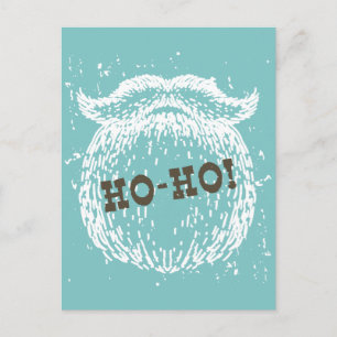 Ho-Ho-jultomten Helgdag Santa Noel Helg Vykort