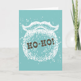 Ho-Ho-jultomten Helgdag Santa Noel Helgkort