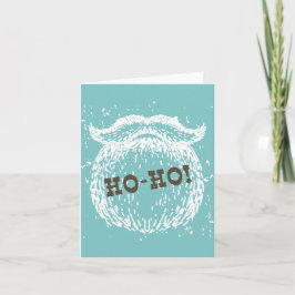 Ho-Ho-jultomten Helgdag Santa Noel Helgkort