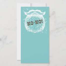 Ho-Ho-jultomten Helgdag Santa Noel Julkort