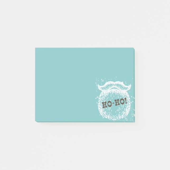 Ho-Ho-jultomten Helgdag Santa Noel Post-it Block (Framsida)