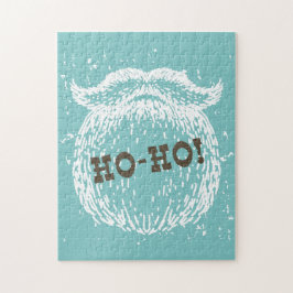 Ho-Ho-jultomten Helgdag Santa Noel Pussel