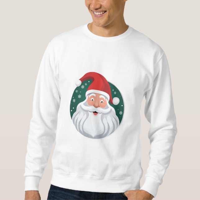 Ho Ho! Lång Ärmad Tröja (Framsida)