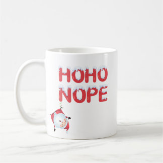 Ho Ho Nope Funny Christmas Mug Kaffemugg