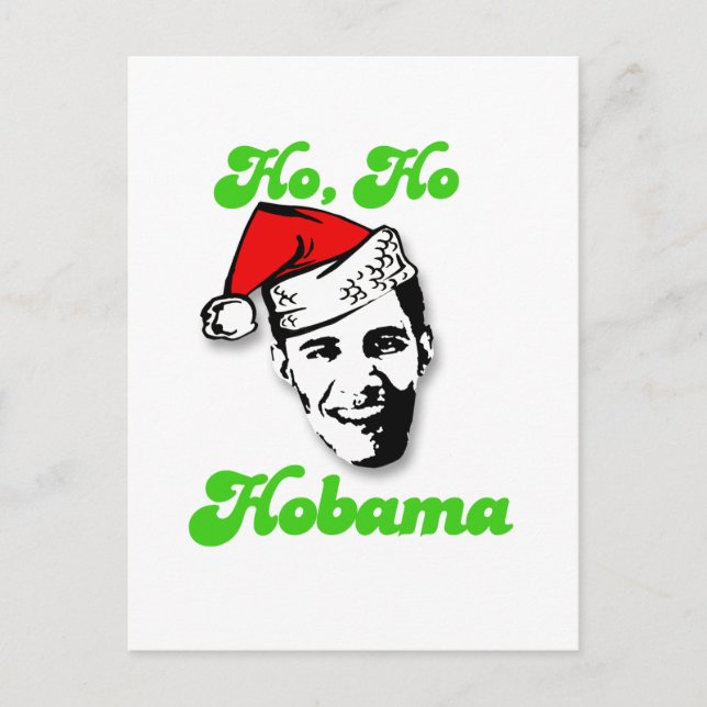 Ho, Ho, Obama Vykort (Framsida)