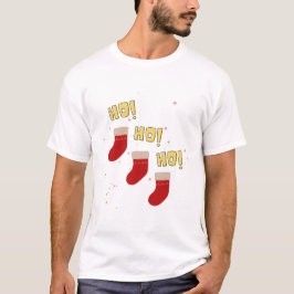 Ho ho roligt God jul design t-shirt