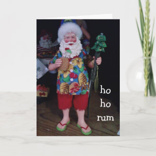 HO HO RUM AVSLAPPNAD CHRISTMAS ÖNSKEMÅL HELGKORT