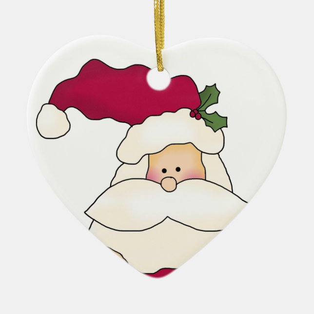 Ho Ho Santa Keepsak Ornament (Framsidan)