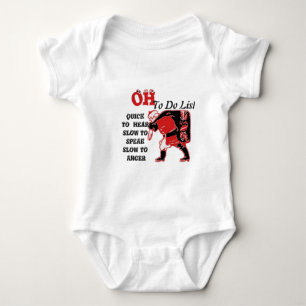 Ho Ho! Speciell utskrift av tomtlista för att göra T Shirt