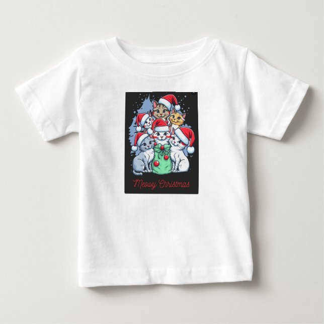 "Ho Ho! Spread jul Cheer i Stil" T Shirt (Framsida)