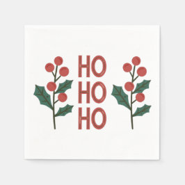 "Ho Ho: Sprida Jolly Vibes All Season! Pappersservett