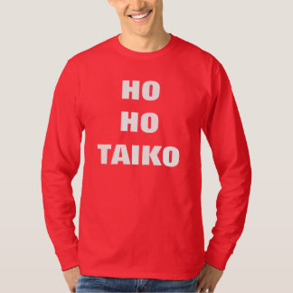 HO HO TAIKO-julT-skjorta långärmad Tee Shirt