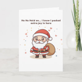 Ho Ho Tålta... Jag Vet att Jag Packade Extra Glädj Kort