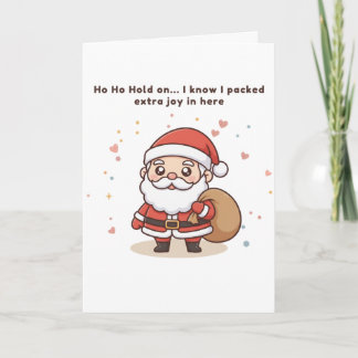 Ho Ho Tålta... Jag Vet att Jag Packade Extra Glädj Kort