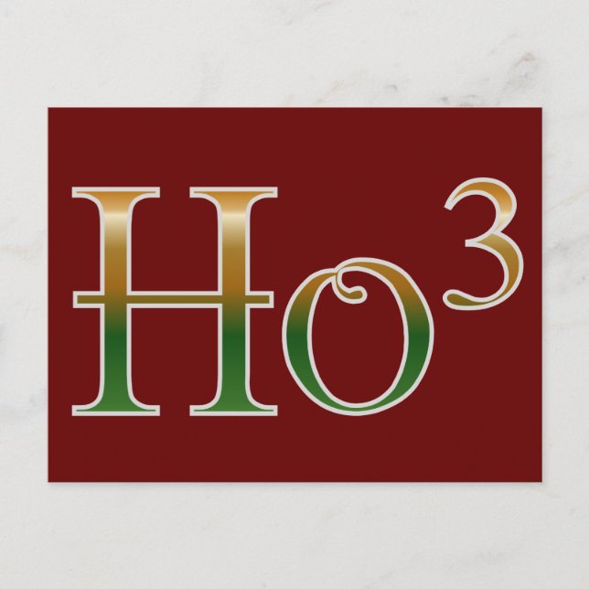 Ho ho? vykort (Framsida)