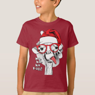 Ho Ho Y'all Giraffe Boys T-Shirt