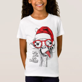 Ho Ho Y'all Giraffe Girls T-Shirt