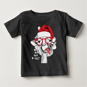 Ho Ho Y'all Giraffe T Shirt