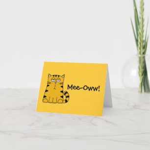 Ho Hum Kattunge Kort