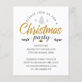 Ho! Jul Party Flygblad