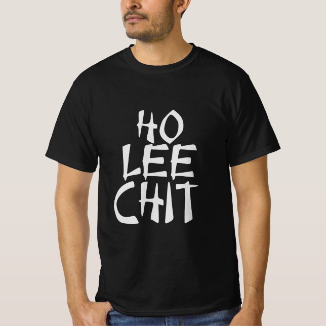 HO Lee Chit rolig asiat T Shirt (Framsida)