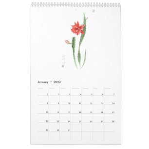 Ho Mang Häng, botaniskt artikel 2023-kalender Kalender