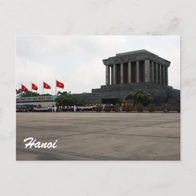 ho mausoleum hanoi vykort (Framsida)