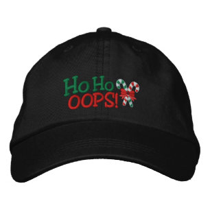 Ho OOPS! Broderier Polkagrisar Broderad Keps