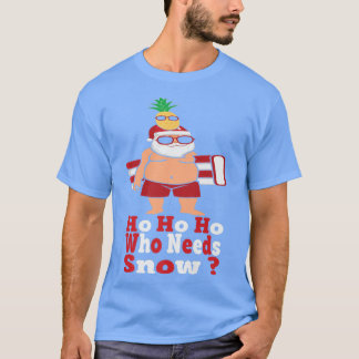 Ho som behöver Snö sommartomten med Beach Gonfl T Shirt